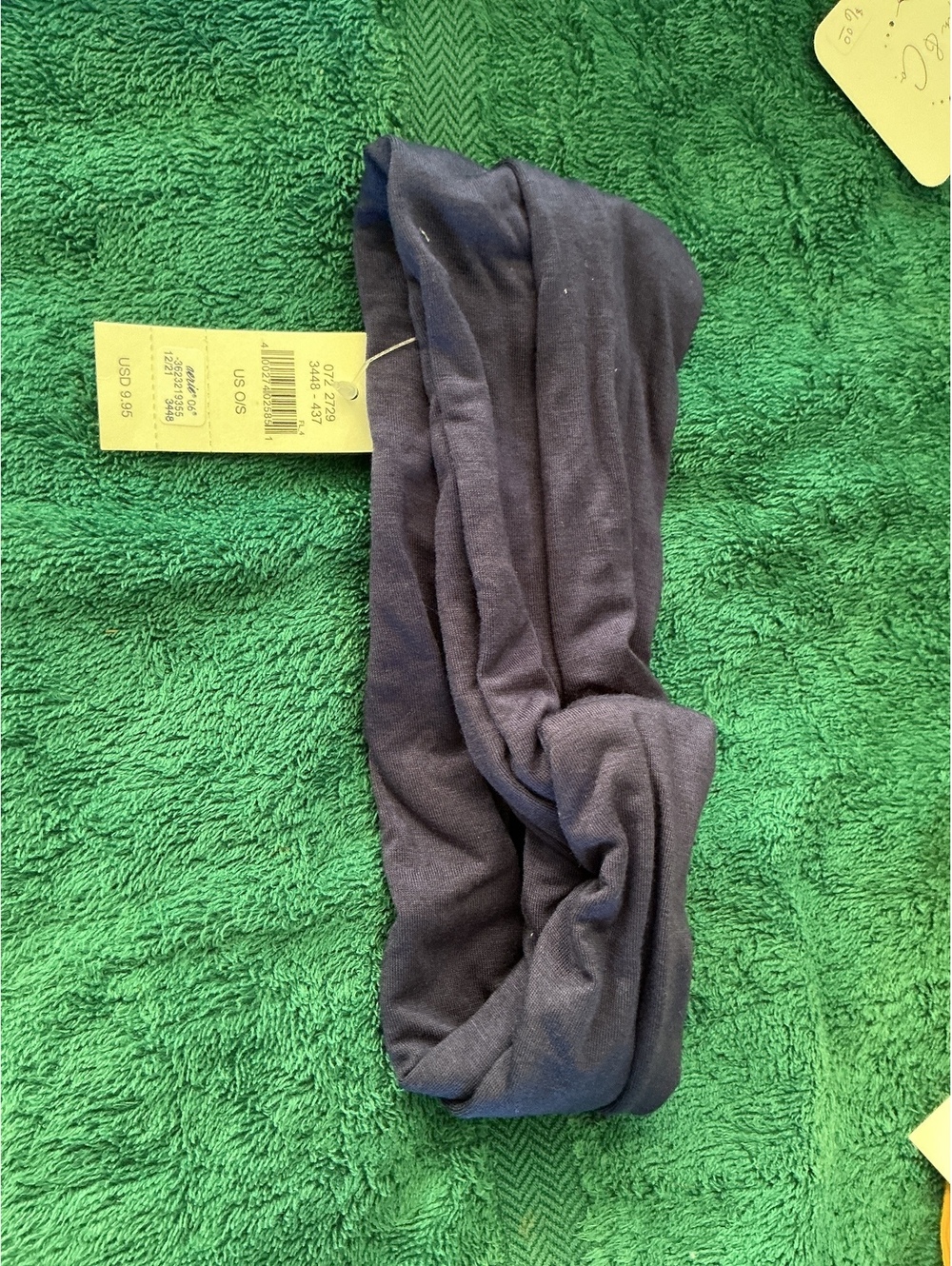 Blue Women's Headband Scarf